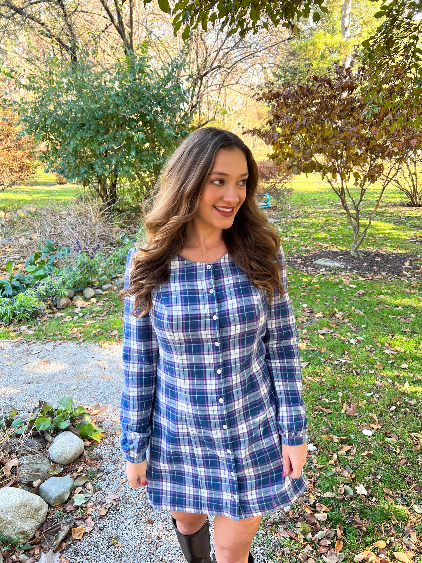 Marlow Plaid Dress