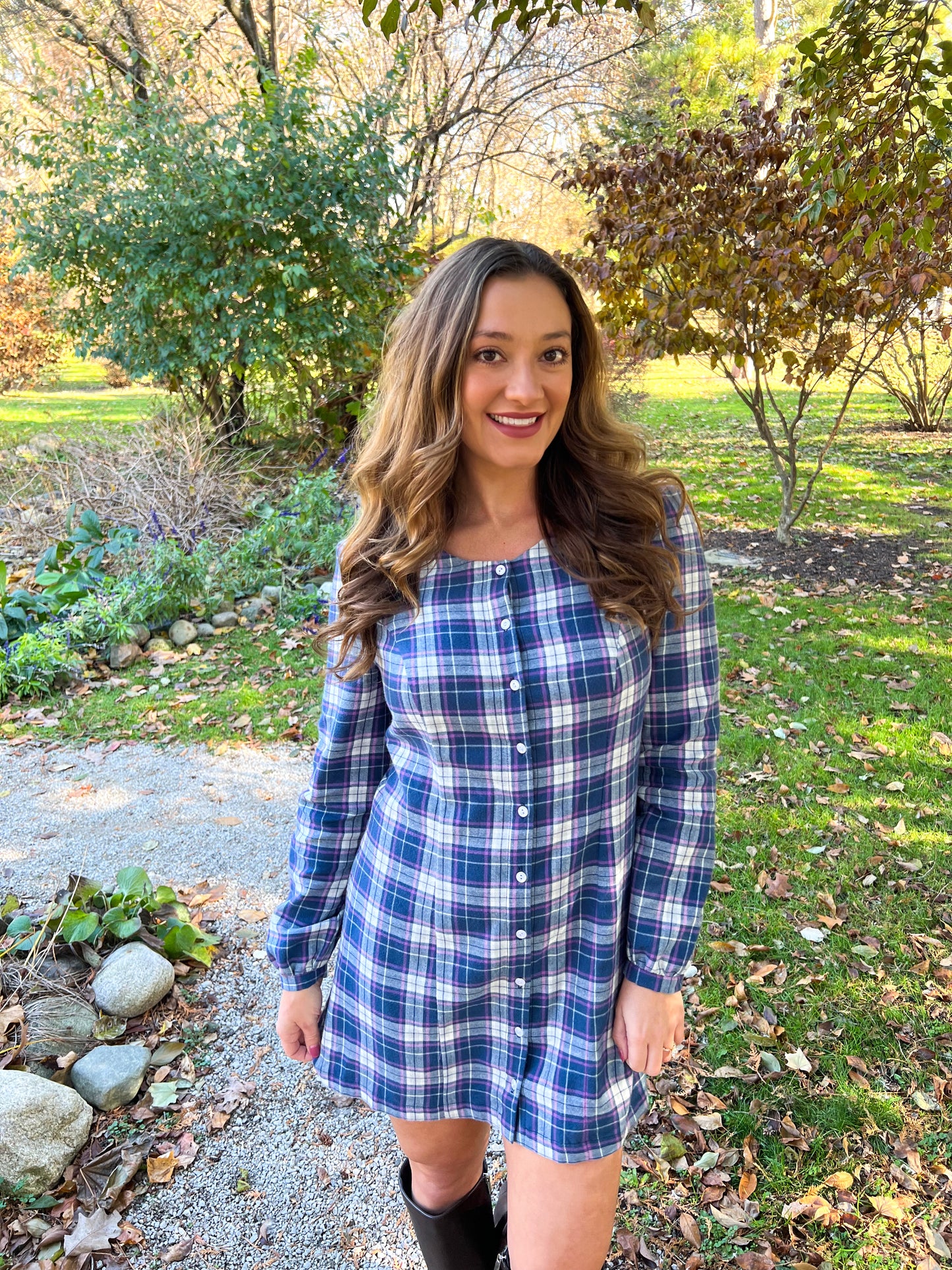 Marlow Plaid Dress