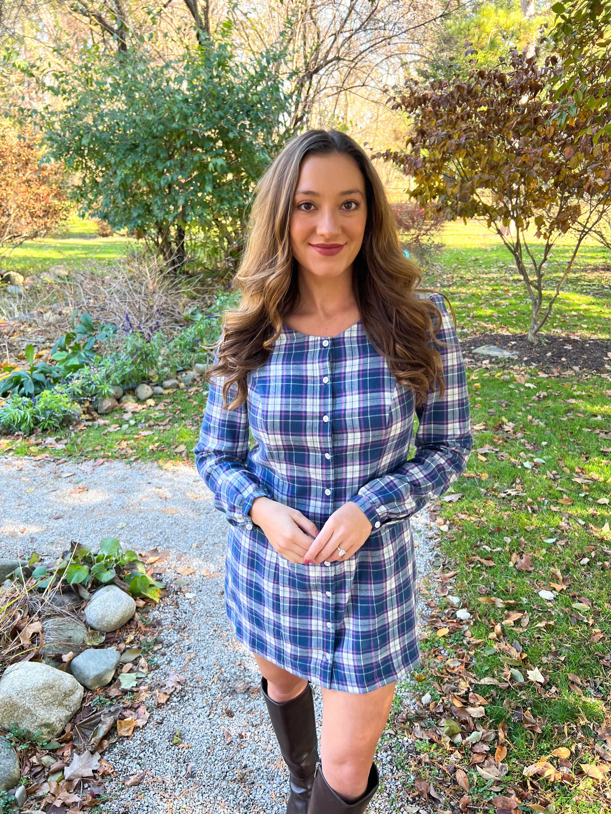 Marlow Plaid Dress