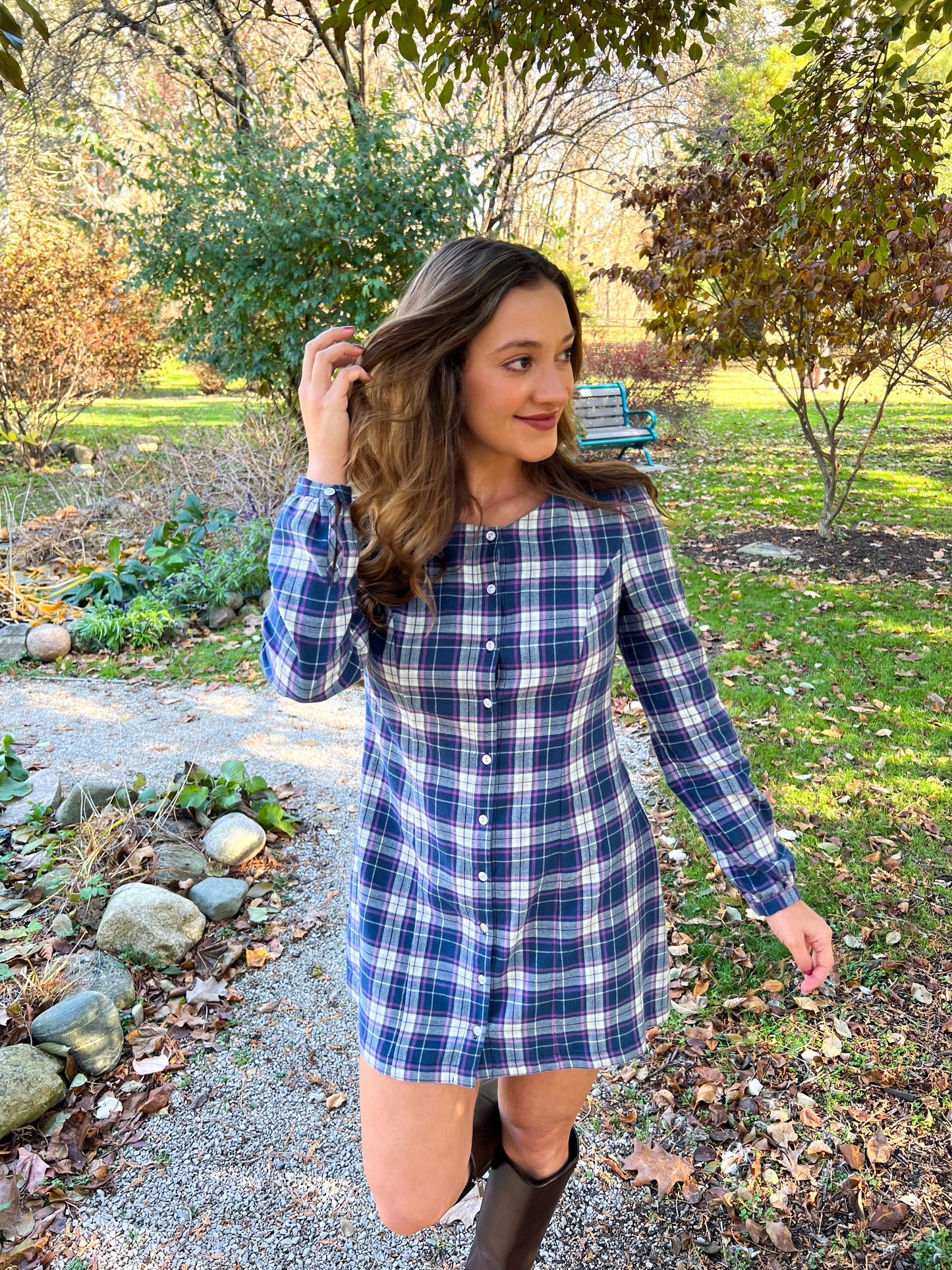 Marlow Plaid Dress