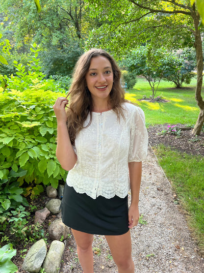 Florence Scallop Lace Blouse