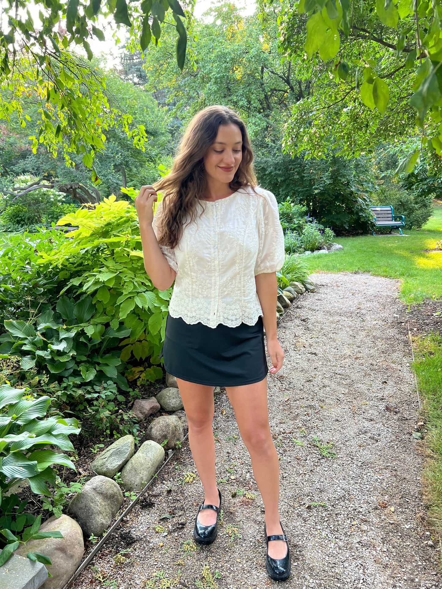 Florence Scallop Lace Blouse
