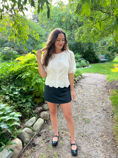 Florence Scallop Lace Blouse