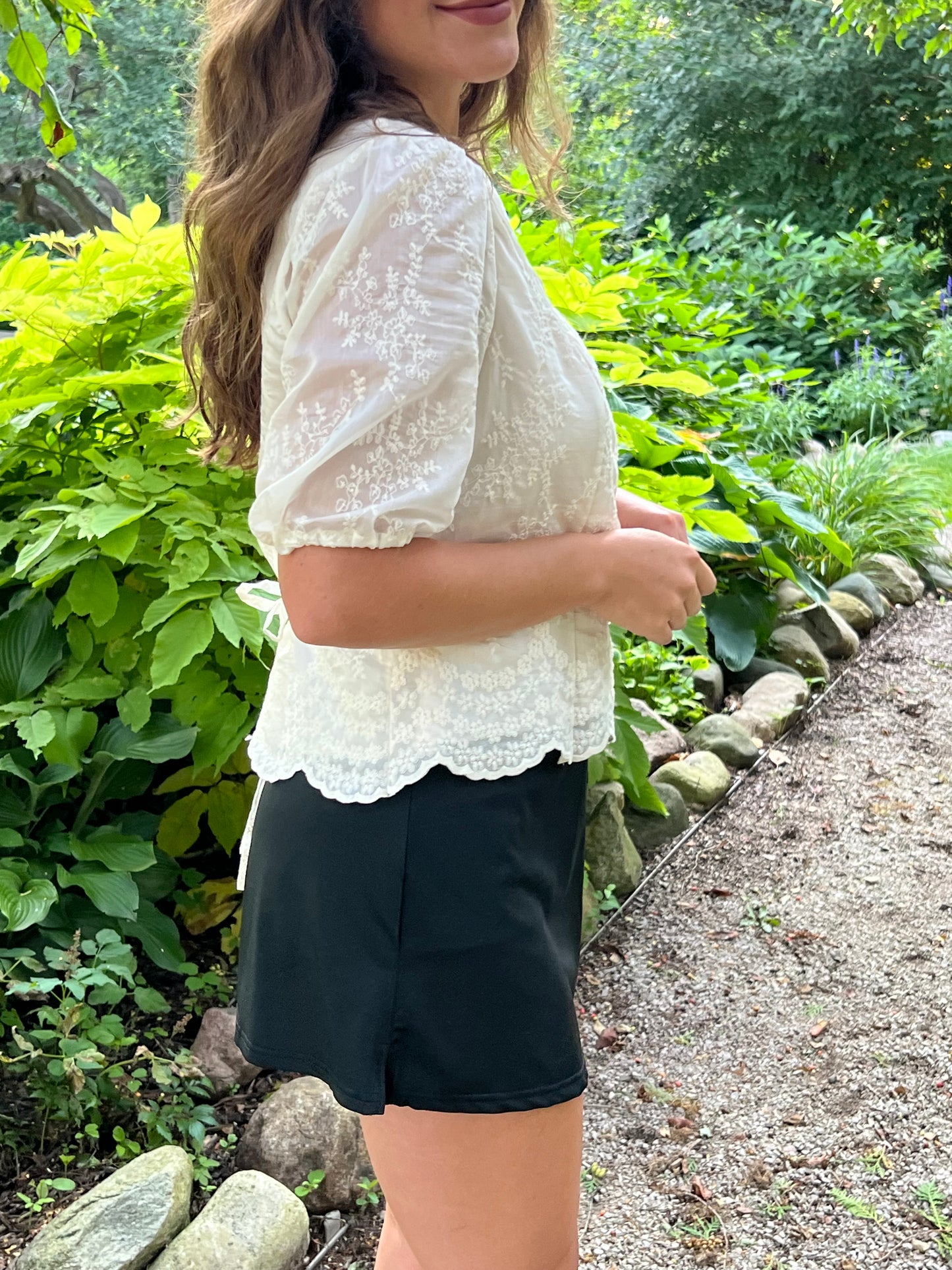 Florence Scallop Lace Blouse