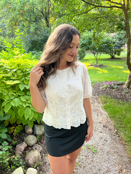 Florence Scallop Lace Blouse